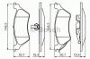 BOSCH 0 986 424 816 Комплект тормозных колодок, диско