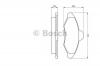 BOSCH 0986460949 Колодки торм.пер.