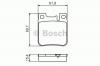 BOSCH 0986460965 Колодки торм.зад.