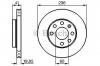 BOSCH 0 986 478 192 Тормозной диск