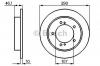 BOSCH 0 986 478 539 Тормозной диск