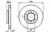 BOSCH 0 986 478 844 Тормозной диск