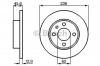 BOSCH 0986478859 Торм.диск пер.[236x12] 4 отв.(min2)