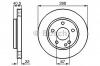 BOSCH 0 986 478 875 Тормозной диск