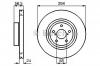 BOSCH 0 986 478 977 Тормозной диск