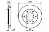 BOSCH 0 986 478 990 Тормозной диск