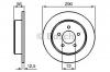 BOSCH 0 986 479 102 Тормозной диск