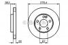BOSCH 0 986 479 186 Тормозной диск