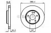 BOSCH 0 986 479 234 Тормозной диск