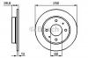 BOSCH 0 986 479 236 Тормозной диск