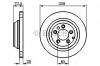 BOSCH 0 986 479 259 Тормозной диск