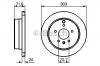 BOSCH 0 986 479 268 Тормозной диск