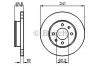 BOSCH 0986479286 Торм.диск пер.min2