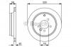 BOSCH 0986479375 Торм.диск зад.[325x20] 5 отв.(min 2)