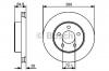BOSCH 0 986 479 461 Тормозной диск