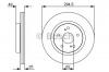 BOSCH 0 986 479 559 Тормозной диск