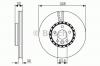 BOSCH 0 986 479 621 Диск торм.пер.вент.XC60 3.0/2.4D 08-