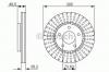 BOSCH 0 986 479 698 Тормозной диск