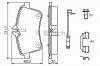 BOSCH 0 986 494 085 Комплект тормозных колодок, диско