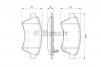 BOSCH 0 986 494 129 Комплект тормозных колодок, диско