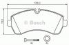 BOSCH 0 986 494 194 Комплект тормозных колодок, диско