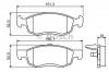 BOSCH 0 986 494 197 Комплект тормозных колодок, диско