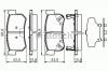 BOSCH 0 986 494 237 Комплект тормозных колодок, диско