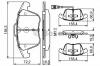 BOSCH 0986494372 Колодки тормозные BOSCH 0986494372 VW TIGUAN пер