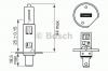 BOSCH 1 987 302 411 Лампа накаливания