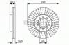BOSCH 0 986 479 939 Тормозной диск