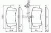 BOSCH 0 986 494 500 Комплект тормозных колодок, дисковый тормоз