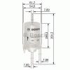 BOSCH F 026 403 006 Топливный фильтр