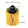 BOSCH F026407067 ВСТАВКА МАСЛ. ФИЛЬТРА