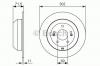 BOSCH 0 986 479 081 Тормозной диск