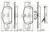 BOSCH 0 986 494 527 Комплект тормозных колодок, дисковый тормоз