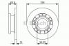 BOSCH 0 986 479 A50 Тормозной диск