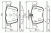 BOSCH 0 986 494 658 Комплект тормозных колодок, дисковый тормоз