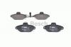 BOSCH 0986424379 Комплект тормозных колодок, диско