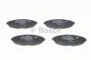 BOSCH 0986424512 Колодки торм.пер.