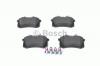 BOSCH 0986424751 Комплект тормозных колодок, диско