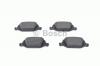BOSCH 0986424756 Комплект тормозных колодок, диско