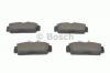 BOSCH 0986424781 Комплект тормозных колодок, диско