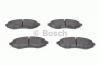 BOSCH 0986424818 Комплект тормозных колодок, диско