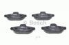 BOSCH 0986461119 Комплект тормозных колодок, диско