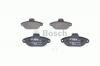 BOSCH 0986461119 Комплект тормозных колодок, диско