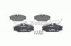 BOSCH 0986461765 Комплект тормозных колодок, диско