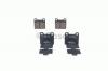 BOSCH 0986466302 Комплект тормозных колодок, диско