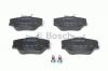 BOSCH 0986469410 Комплект тормозных колодок, диско