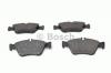 BOSCH 0986494002 Комплект тормозных колодок, диско