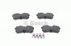 BOSCH 0986494011 Комплект тормозных колодок, диско